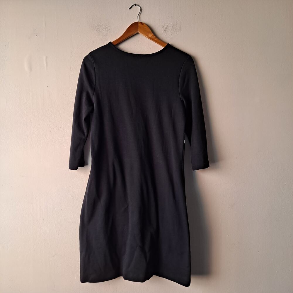 Talbots Colorblock 3/4 Sleeve Mini Shift Dress Bl… - image 4